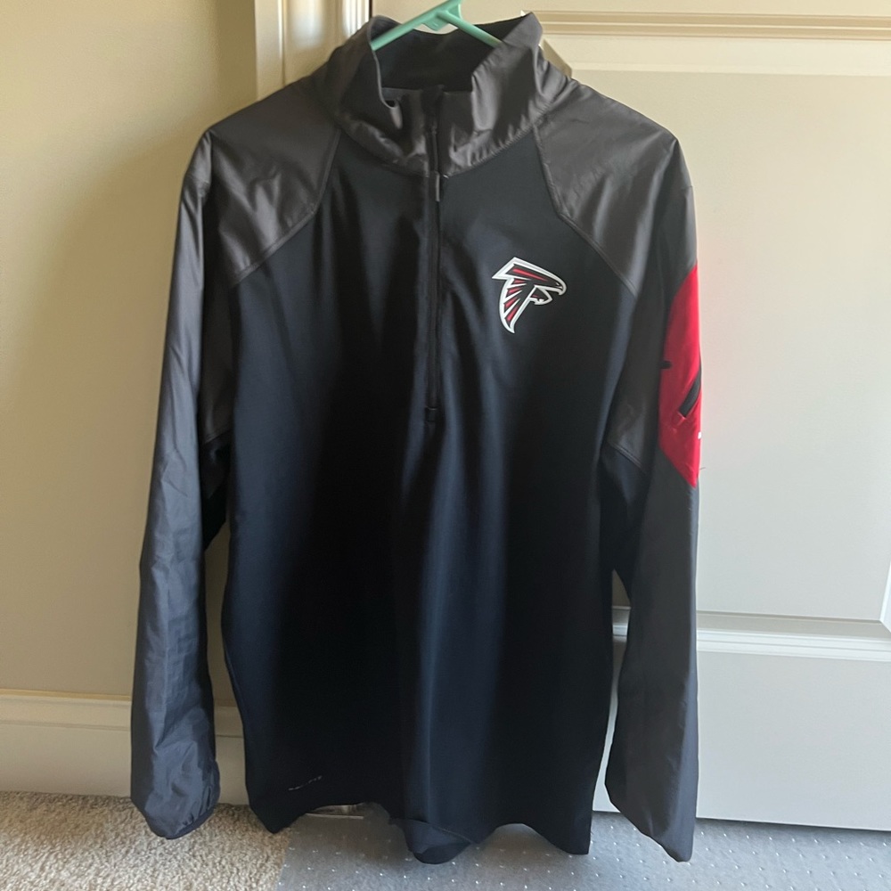 Nike Atlanta Falcons Quarter Zip Size M